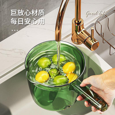 水勺廚房舀水瓢家用長柄塑料大號創意加深厚水舀子水漂洗頭水勺子