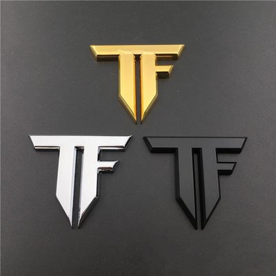 1x 3D TF變形金剛金屬汽車徽章標誌貼紙貼花-概念汽車