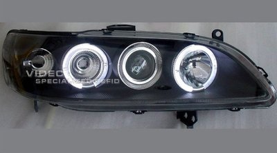 巨城汽車精品 HONDA ACCORD K9 雅歌 98 - 02 LED 光圈 魚眼大燈組 台灣製 新竹 威德