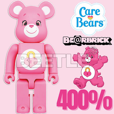 BEETLE BE@RBRICK SECRET BEAR 彩虹熊 愛心熊 CAREBEARS 庫柏力克熊 400%