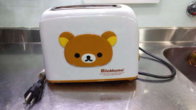 【SAMPO】聲寶 RILAKKUMA 拉拉熊 懶懶熊 烤吐司機 烤麵包機 TR-LC72C 電子式烤麵包機 六段式溫度調整設計 烤麵包機 功能正常的喔 !