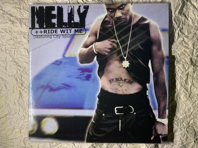 嘻哈男聲-尼利-與我同行 12”二手混音單曲黑膠（義大利版） Nelly - Ride Wit Me Maxi - Single Vinyl