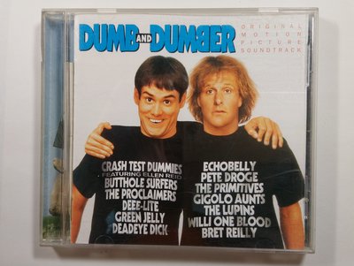 CD/BE18 / 電影原聲帶 / 阿呆與阿瓜 Dumb and Dumber /有側標/非錄音帶卡帶非黑膠