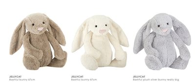 [英國Jellycat 團購] JELLYCAT 經典兔子安撫玩偶 67cm，多款選擇，歡迎買家詢問！
