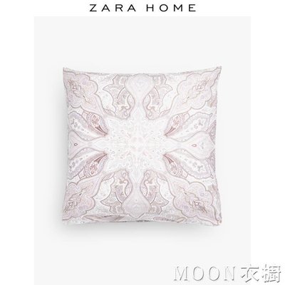 現貨熱銷-Zara Home 彩色佩斯利印花美式花紋枕套雙人用長枕