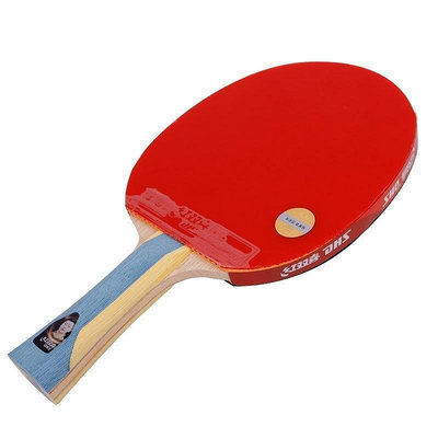 紅雙喜DHS六星級乒乓球拍R6002橫拍T6002直拍業比賽高端6星球拍爆款熱賣-來可家居