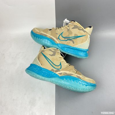 NIKE Kyrie 7 Pre Heat Ep 7  CT4080-207 沙色藍 籃球鞋 大童鞋 女鞋