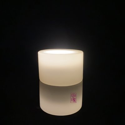 珈瑪-6小時LED蠟燭燈-小型*1粒(USB充電附電源線)-白色LED純蠟蠟燭防水電子蠟燭燈 供佛燈 充電式蠟燭充電蠟燭