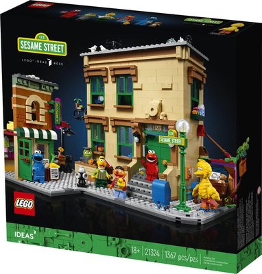 [香香小天使]樂高 LEGO 21324 IDEAS系列 123芝麻街 123 Sesame Street