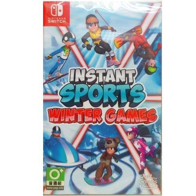 Switch遊戲 NS 即時運動 冬日遊戲 Instant Sports:Winter Games 英文版【板橋魔力】