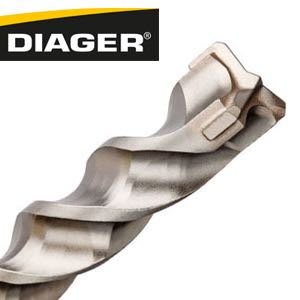 14.3mm 法國DIAGER 四溝三刃水泥鑽尾鑽頭 可過鋼筋四溝鋼筋鑽頭