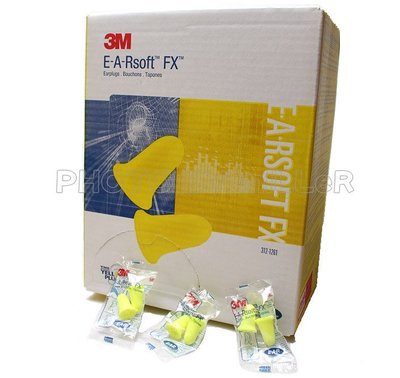 【米勒線上購物】 防音耳塞 美國 3M EAR Soft FX 鐘型 無線耳塞 33db 一盒200對 免運【下標區】