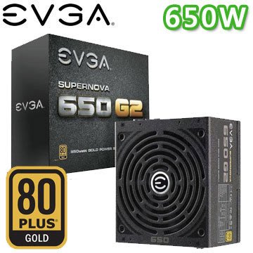 【捷修電腦。士林】艾維克 EVGA SuperNOVA 650 G2 80PLUS 金牌 電源供應器 $ 4090