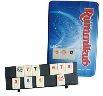 佳佳玩具 -----  Rummikub 正版授權 拉密 以色列麻將 外出鐵盒裝 旅遊 迷你【0542001】