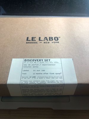LE LABO 2022聖誕禮盒17*1.5ml 外盒拆開 全新未使用品
