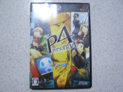 【~嘟嘟電玩屋~】PS2 日版光碟 ~ 女神異聞錄４　Persona 4