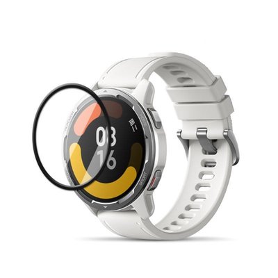 森尼3C-2片裝 於小米watch color運動版手錶膜高清PMMA運動手錶貼膜xiaomi color2曲面全屏軟性保護膜-品質保證