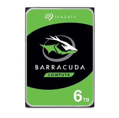 希捷新梭魚 Seagate BarraCuda 6TB 3.5吋 桌上型硬碟 (ST6000DM003)
