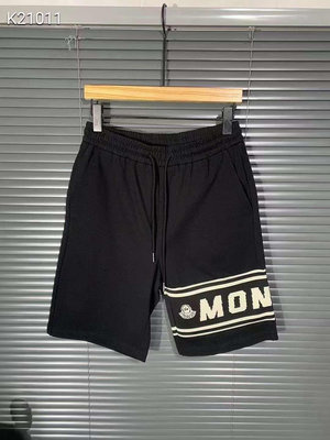 帥氣Moncler 蒙口純棉 休閒短褲 最新logo設計完全呈現品牌價值 版型