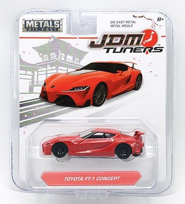 【秉田屋】現貨 Jada Toys JDM Toyota 豐田 FT-1 FT1 Concept 紅 1/64