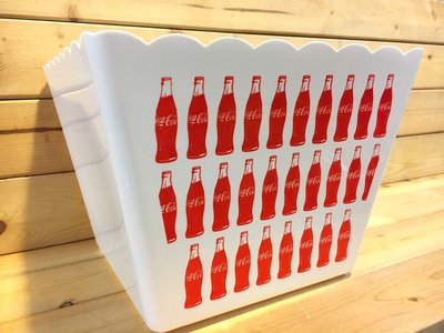 (I LOVE 樂多) 日本進口 可口可樂 Coca-cola 爆米花桶/收納桶 可收納雜物小東西