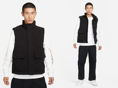 Nike Sportswear Therma-FIT Tech Pack 黑色保暖背心 外套 size:L 全新品