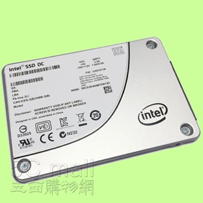 5Cgo【權宇】十個特價Intel SSD固態硬碟DC S3520 1.6TB 1.6T MLC 2.5吋SATA3含稅