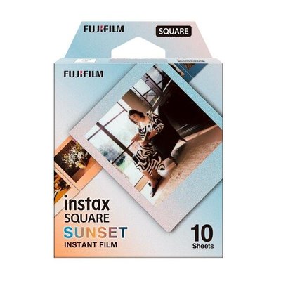 【中壢NOVA-水世界】富士 FUJIFILM INSTAX 拍立得 SQUARE 日落 方型 底片 方型軟片