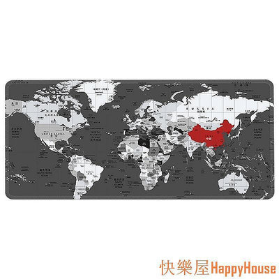 現貨：滑鼠墊護腕 鍵盤手託 電競滑鼠墊  滑鼠墊 世界地圖超大滑鼠墊辦公桌墊學生學習中國地圖地理電腦桌墊子訂製
