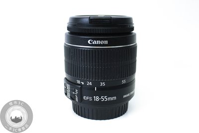 【台南橙市3C】Canon EF-S 18-55mm f3.5-5.6 IS II 公司貨 二手鏡頭 #77387