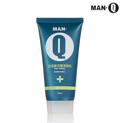 MAN-Q 胺基酸深層潔顏乳100ml/瓶 去角質 中性/油性/混和性
