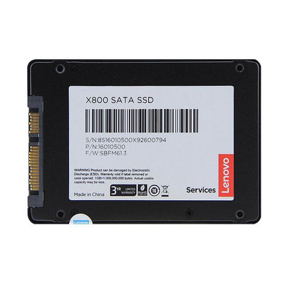 聯想固態硬碟X800 128G/256G/512G筆電桌機SATA3 SSD硬碟1t