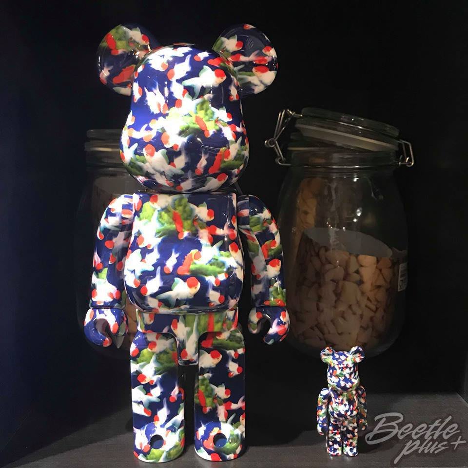 BEETLE BE@RBRICK GOLDFISH MIKA NINAGAWA 金魚蜷川實花100% 400