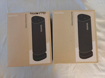 全新 Sonos Roam+原廠磁吸無線充電器 防水藍牙喇叭 野營神機