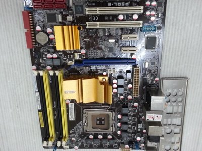 【 創憶電腦 】ASUS P5QL-E P43 DDR2 775腳位 主機板 良品 直購價600元