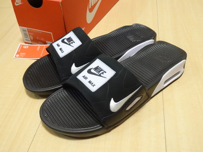 Nike Air Max 90拖鞋 鞋跟可見式Max Air氣墊 TPU材質 泡棉鞋床柔軟鞋面內裡 BQ4635-002