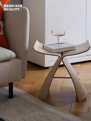 丹麥蝴蝶凳換鞋凳個性簡約北歐裝飾椅子創意Butterfly Stool矮凳