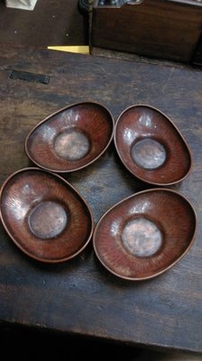 大草原典藏，日本老銅杯墊，已售彰化邱