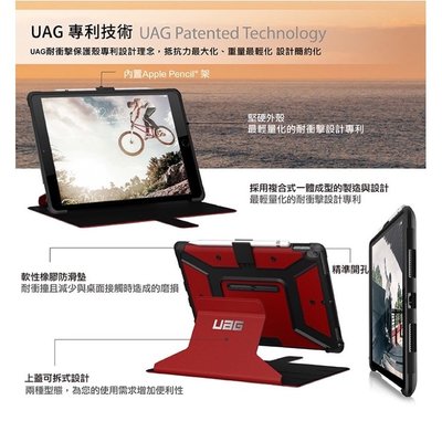 強強滾p-UAG iPad Pro 10.5吋耐衝擊保護殻-黑 平板殼皮套 ipad air 2019