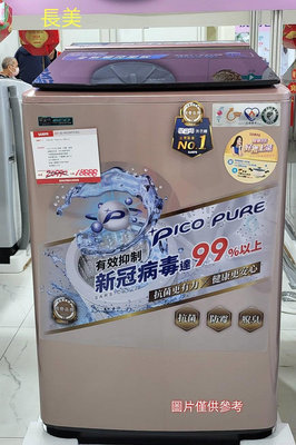 板橋-長美SAMPO聲寶 ES-N15DPST-R1 15㎏ 星愛情智慧聯網特仕系列 WIFI 單槽變頻洗衣機