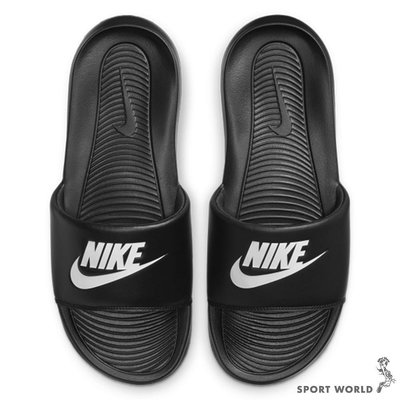 Nike 拖鞋 男鞋 海綿 VICTORI ONE SLIDE 黑【運動世界】CN9675-002