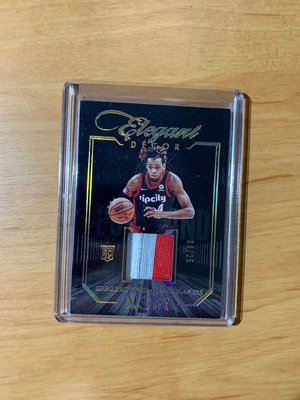 Greg Brown /25 球衣卡 PATCH NOIR NBA 球員卡 RC 新人 限量 低限量 拓荒者