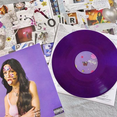 迷俱樂部｜SOUR 限量透明紫色彩膠 [黑膠LP] Olivia Rodrigo 奧莉維亞 西洋彩膠