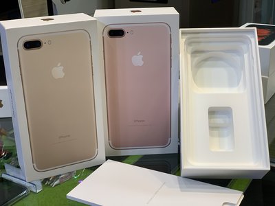 Apple iPhone 7 Plus手機外盒（僅空盒無手機、無配件）