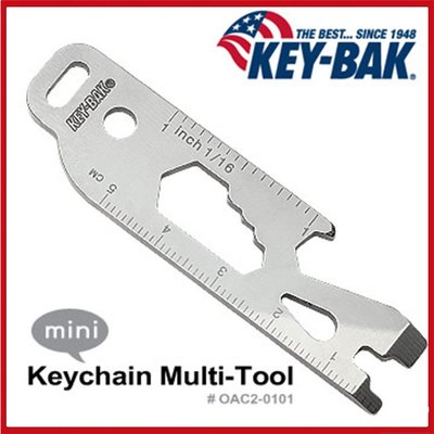 KEY BAK Keychain Multi-Tool 多功能工具(#OAC2-0101)【AH31034】 99愛買