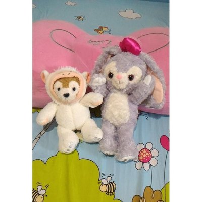 Duffy 猴子裝扮達菲熊娃娃 史黛拉 可愛毛绒玩具 兔子玩偶 史黛拉娃娃 熊熊娃娃 達菲熊新朋友Stella Lou 熊熊玩偶