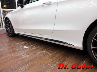Dr. Color 玩色專業汽車包膜 M-Benz C300 Coupe 高亮黑_定風翼 / 鴨尾