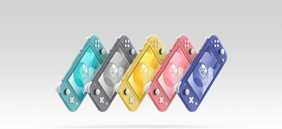 ☆小瓶子玩具坊☆任天堂 Nintendo Switch Lite主機《藍綠/黃/珊瑚粉/藍》(公司貨)+保護貼+類比套