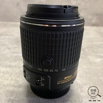 『澄橘』Nikon AF S 55-200mm F4-5.6 G II ED VR 黑二手 無盒《鏡頭租借》A67410