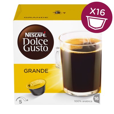(全新未拆封)雀巢 Nescafe Dolce Gusto 美式醇郁濃滑咖啡膠囊 咖啡膠囊一盒(每盒共16杯入)